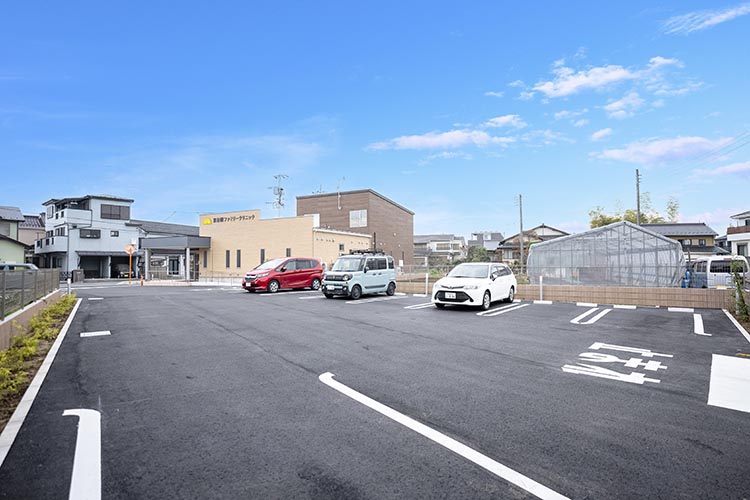 駐車場完備です